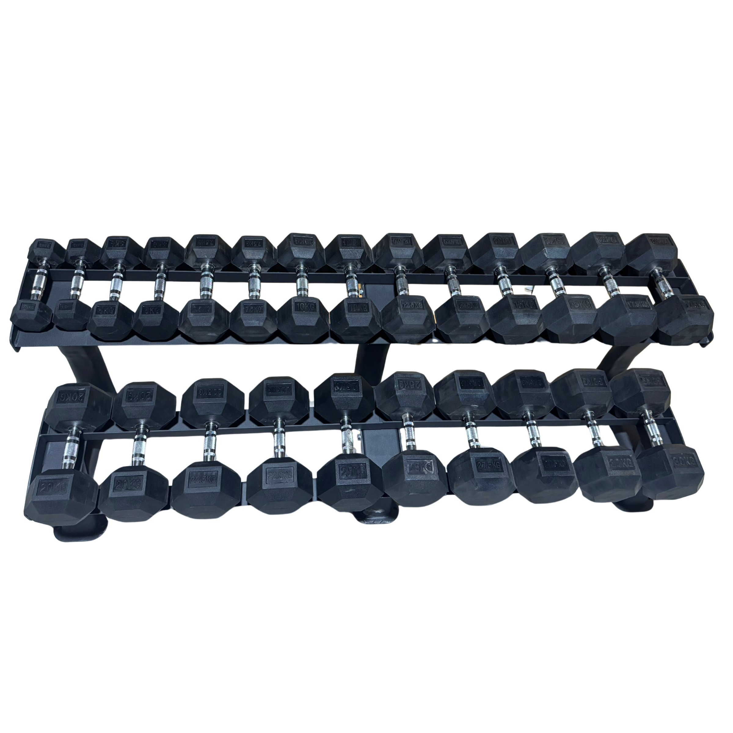 York Barbell 390KG Elite PRO Hex Dumbbells professional home gym set